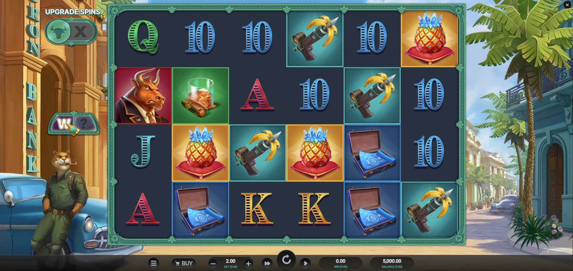 Iron Bank 2 slot high volatility game